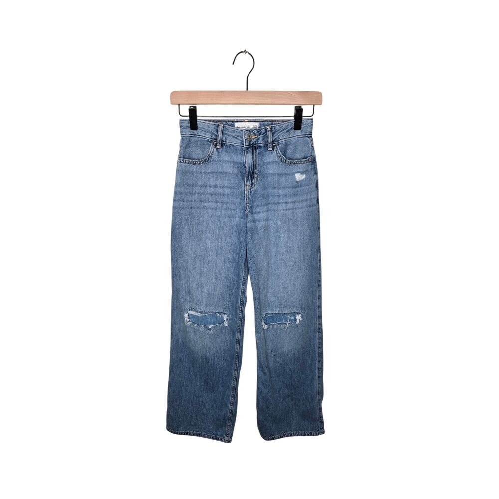 ABERCROMBIE KIDS High Rise Ultra Wide Leg Jeans Size 11/12
